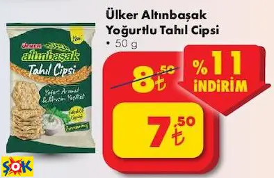 ÜLKER ALTINBAŞAK YOĞURTLU TAHIL CİPSİ